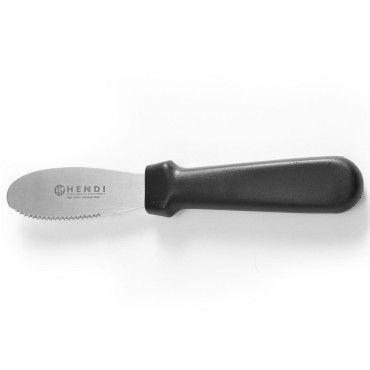 Serrated rostfritt stål smörjkniv - Hendi 855768