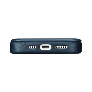 Leather iPhone 14 Plus Case met Magsafe CE Oil Wax Premium Lederen Lederen Magsafe