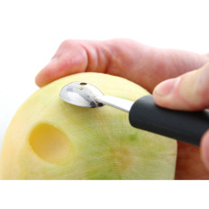 Dekorativ kniv for ovale rustfritt stål baller - Hendi 856017
