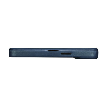 Couro iPhone 14 Pro Max Case com Magsafe Ce óleo de cera de couro premium couro