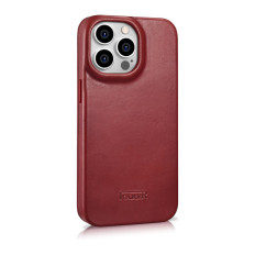 Usnjena Case iPhone 14 Pro Max z Magsafe CE olje Wax Premium Usnje Usnje Flip