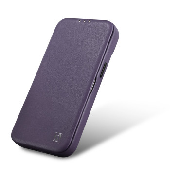 Case en cuir iPhone 14 avec Magsafe CE Premium Cuir Cuir Violet