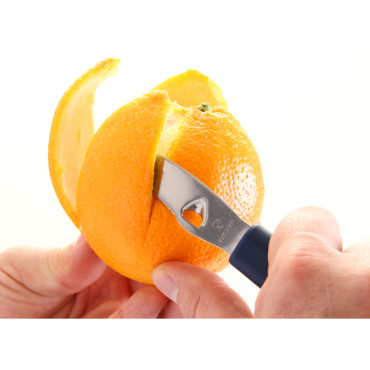 Cuchillo para pelar cítricos de acero inoxidable - Hendi 856055