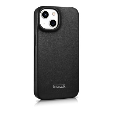 Läder iPhone 14 Plusfall med Magsafe CE Premium Leather Leather Magsafe CE