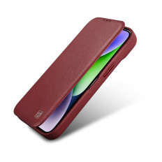 Caso de couro iPhone 14 Pro Max com Magsafe Ce Premium Leather Leather Flip