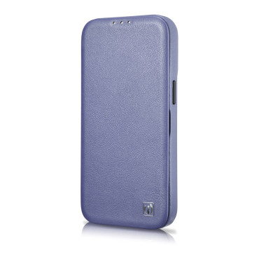 Läderfodral iPhone 14 Pro Max med Magsafe CE Premium Leather Läder Flip Lättvikt Lila