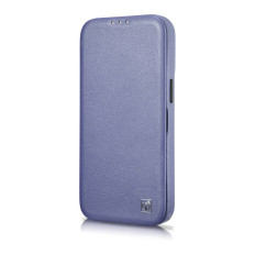 Läderfodral iPhone 14 Pro Max med Magsafe CE Premium Leather Läder Flip Lättvikt Lila