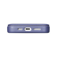Läderfodral iPhone 14 Pro Max med Magsafe CE Premium Leather Läder Flip Lättvikt Lila