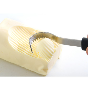 Decoratief mes voor roestvrijstalen boter - Hendi 856192
