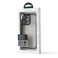 Case Housing Cover voor iPhone 14 Pro met een metalen frame 14Q Case Black