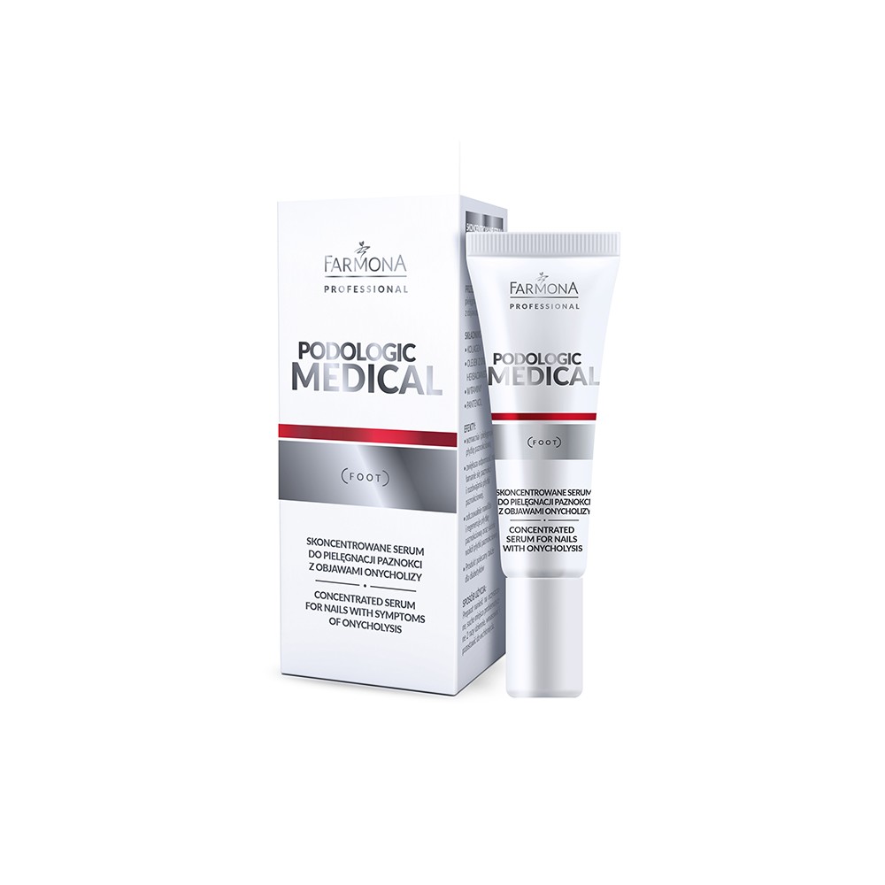 Farmona Podologic Medical koncentrirani serum za njegu noktiju sa simptomima oniholize 15 ml — pakiranje