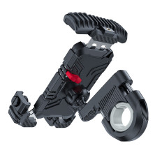 Titolare per un motociclista per biciclette Scooter 4.5 - 6.7 '' Nero