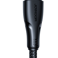 Cabo de cabo para iPhone USB - Lightning 2.4a Série SUPPASS 1.2 M Preto