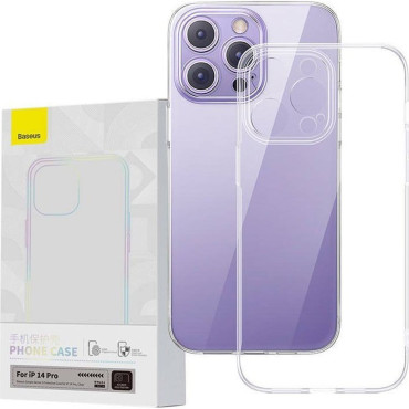 Sag til iPhone 14 Pro Thin Simple 2 Case Case Transparent