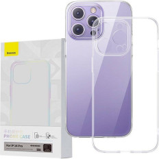 Slučaj za iPhone 14 Pro tanki jednostavan 2 kućišta transparentan