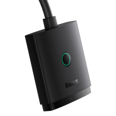 2In1 Adapter HDMI-distributör 4K 60Hz Tvåvägs AirJoy 1M Svart