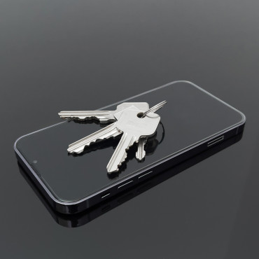 Beschermend glas Privatiserend met anti-spionfilter voor iPhone 15 Pro Zwart
