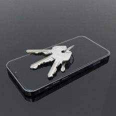 Beschermend glas Privatiserend met anti-spionfilter voor iPhone 15 Pro Zwart