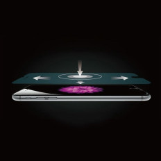 Getemperd beschermend glas op het scherm van de iPhone 15