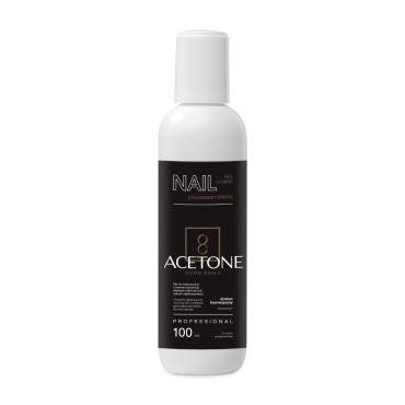 OCHO NAILS Acétone Fraise 100 ml — vue de face