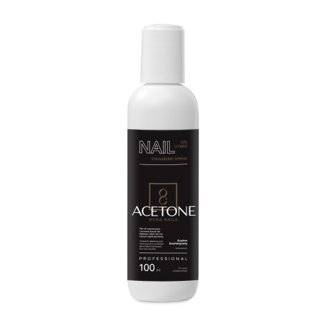 OCHO NAILS ACETONE JAGODA 100 ML — sprednji pogled