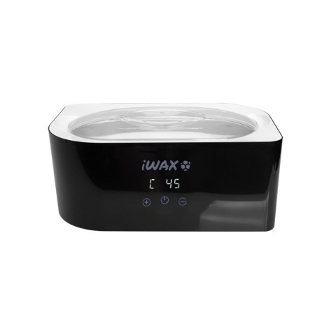 Parafínová kúpeľ iWAX 4000 ml, 200W čierna — pohľad spredu