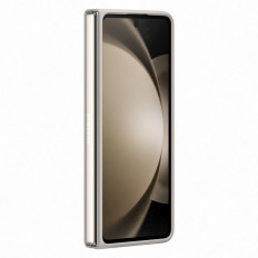 2in1 silikonska torbica za galaksijo z zložnimi 5 + slim Case Beige
