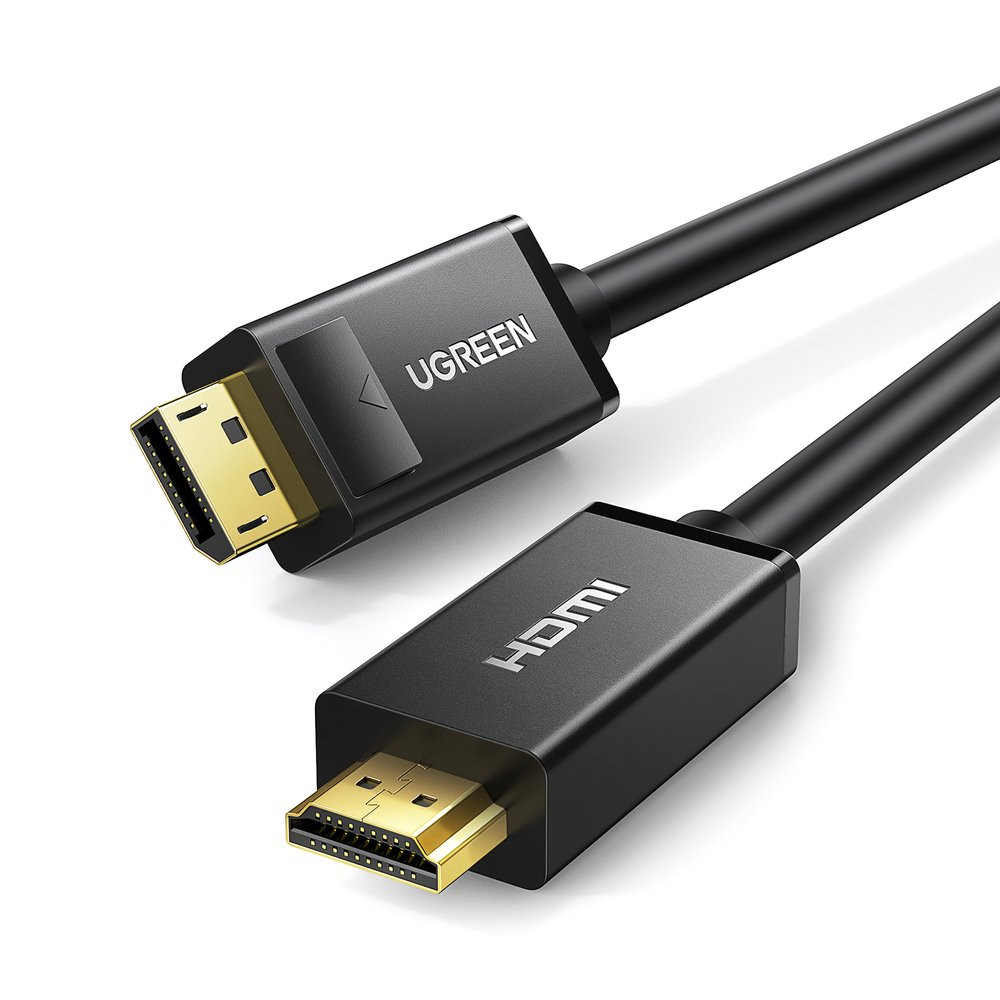 Kabel DisplayPort - HDMI 4K HDR 3D 3M Sort