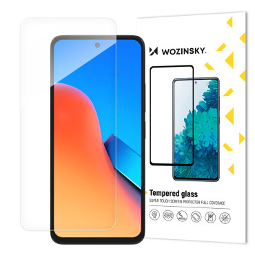 Karkaistu lasi suojaava Xiaomi RedMI 12 -näytössä. Läpinäkyvä