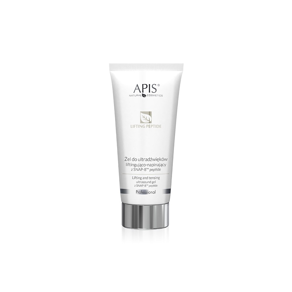 APIS LIFTING PEPTIDE Geeli ultrasuoni-kohotukseen ja kiinteytykseen SNAP-8-peptidillä 200 ML — etuosa