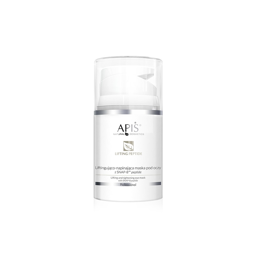 APIS LIFTING PEPTIDE lifting és feszesítő szemmaszk SNAP-8™ peptiddel 50ml — elölnézet