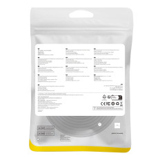Omrežni kabel LAN RJ45 Ethernet visoka hitrost CAT.8 40Gbps 15m črna
