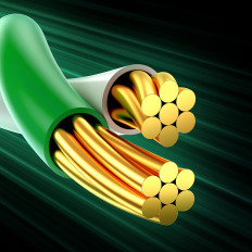 Sieťový kábel LAN RJ45 Ethernet High Speed Cat.8 40gbps 15m čierna