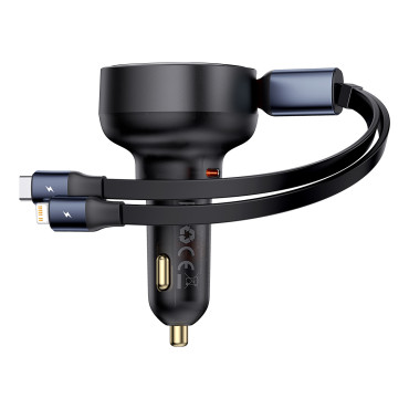 Autolader met USB-C en met...