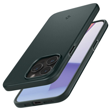 Skyddsväska för iPhone 15 Pro tunn passform grön