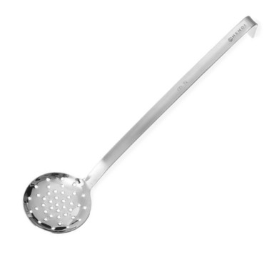 Cuillère à fente HACCP en acier inoxydable Profi Line Ø 80 - Hendi 541104