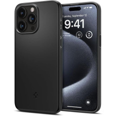 Beschermhoes voor iPhone 15 Pro Dunne Fit Black
