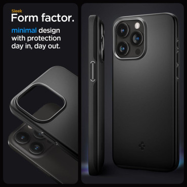 Ochranný puzdro pre iPhone 15 Pro Tens Fit Black