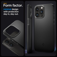 Ochranný puzdro pre iPhone 15 Pro Tens Fit Black