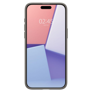 Funda protectora para iPhone 15 Pro Fit Fit Grey