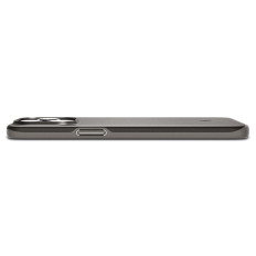 Skyddsfodral för iPhone 15 Pro Max tunn passform Metallgrå