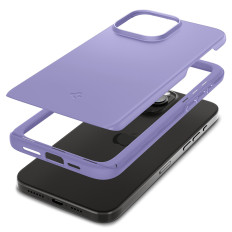 Skyddsväska till iPhone 15 Pro Tunn Fit Purple