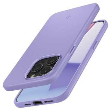 Skyddsväska för iPhone 15 Pro Max tunn passform lila