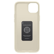 Etui ochronne do iPhone 15 Thin Fit beżowe