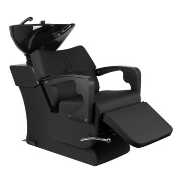 GABBIANO HAARWASCHSTATION C37 SCHWARZ — Seitenansicht