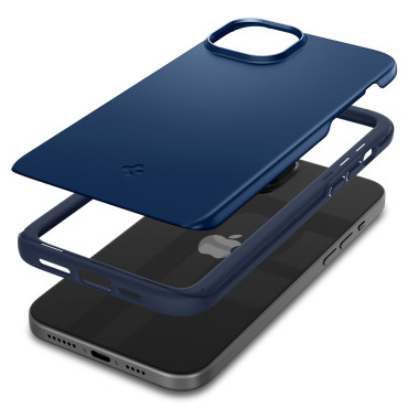 Zaščitni primer za iPhone 15 Plus Thin Fit Blue