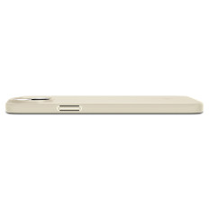 Skyddsväska till iPhone 15 plus tunn passform beige