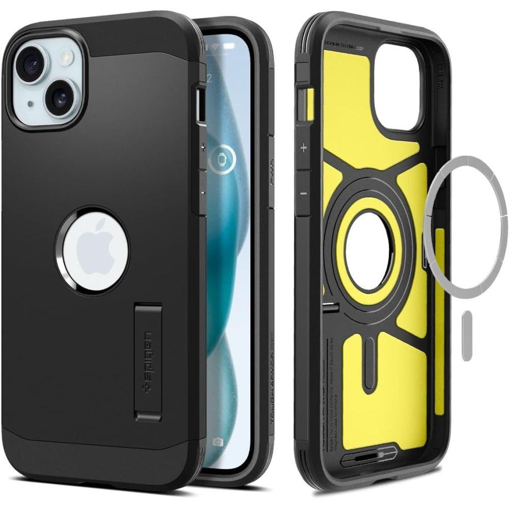 Trupel oklep Magsafe Case na iPhone 15 Black