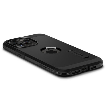 Custodia dura Armatura Magsafe su iPhone 15 Pro Max Black
