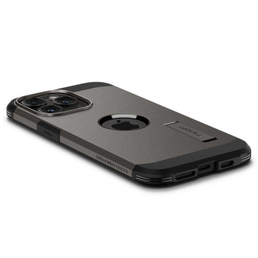 Caso Dura Armadura Magsafe en Iphone 15 Pro Metallic Grey